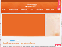 Tablet Screenshot of meilleurevoyancegratuite.com